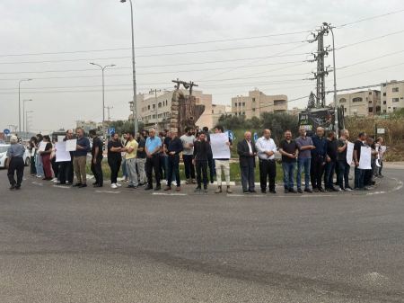 شاهد : عرابة البطوف : وقفة احتجاجية ضد الحرب
